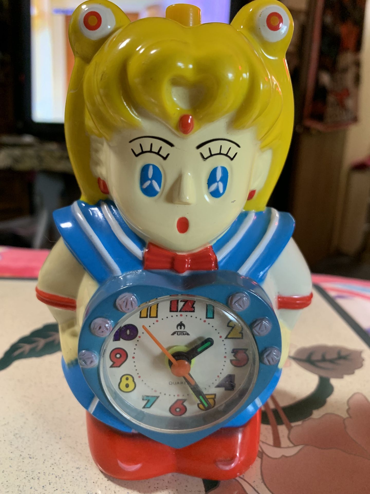 Vintage Sailor Moon Alarm Clock
