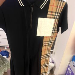 Black Burberry Dress