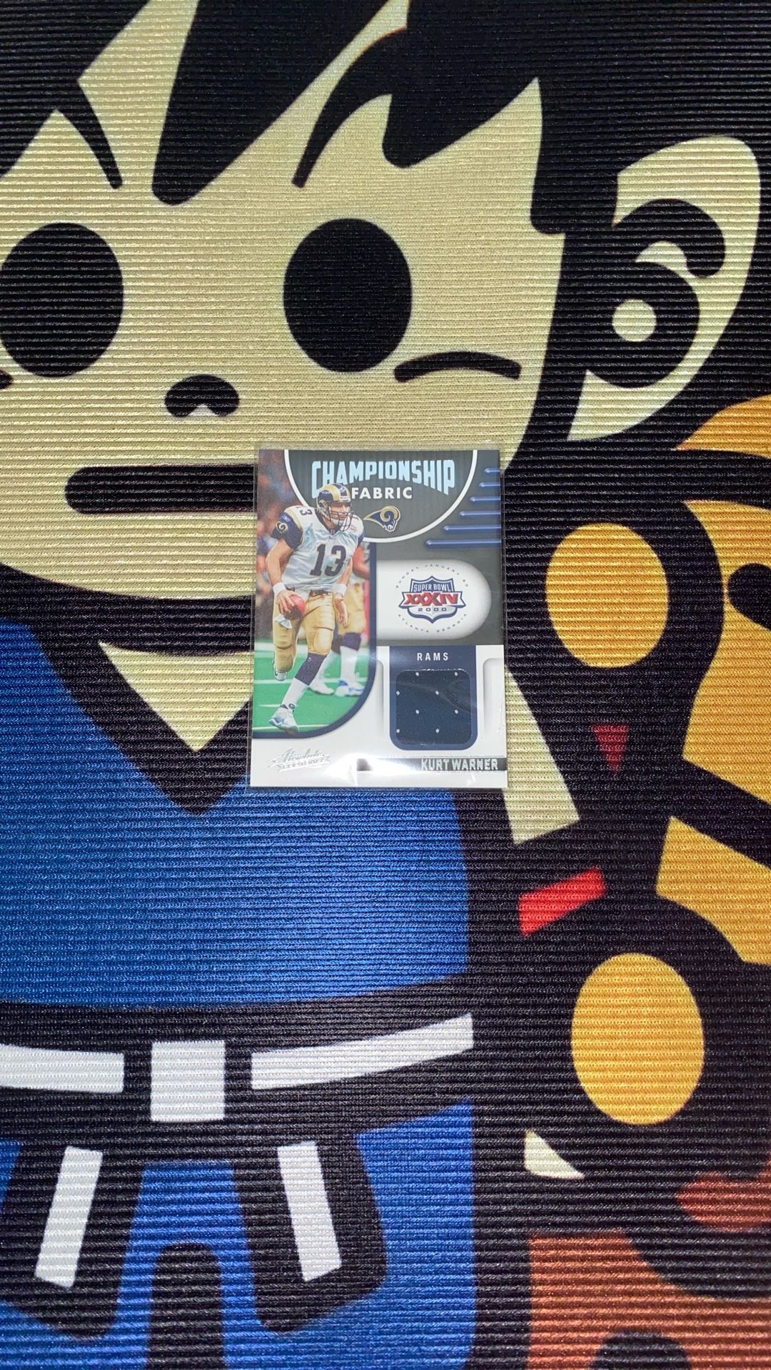 2022 Absolute football championship Fabric Kurt Warner
