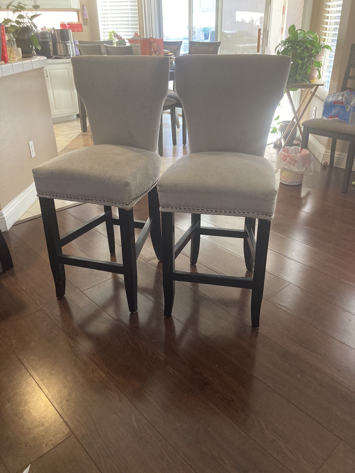 Two Beautiful 24 Inches Tall Bar Stool 
