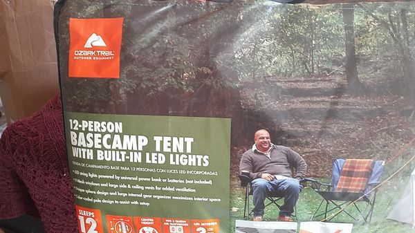 Camping Tent, Ozark Trail Room for Twelve