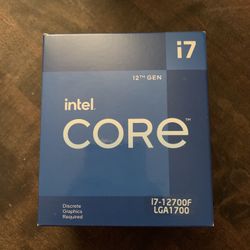 Intel i7-12700F CPU (LGA 1700, 4.9GHZ, 12 Cores) for Sale in