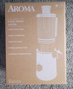 *NEW* Aroma Cold Press Juicer
