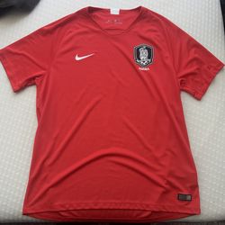 2018 Nike South Korea men Jersey XL red authentic