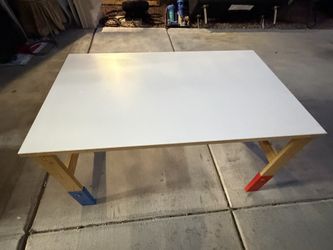 Kids craft table IKEA Sansad adjustable height 