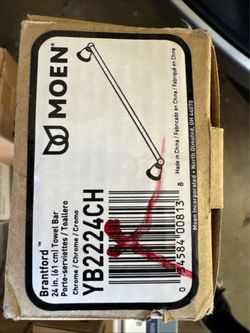 Moen Brantford 24-Inch Chrome Towel Bar