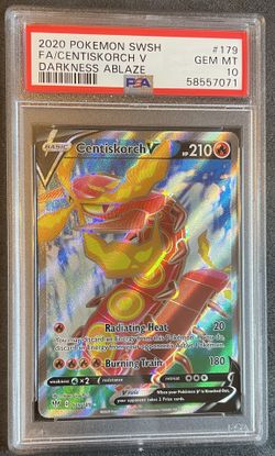 Full Art Centiskorch V #179 PSA 10