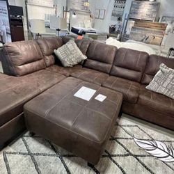 $10 PAYMENT 👌Navi Sectional With Chaise