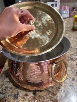 PTAL brand handi/ brass soup pot