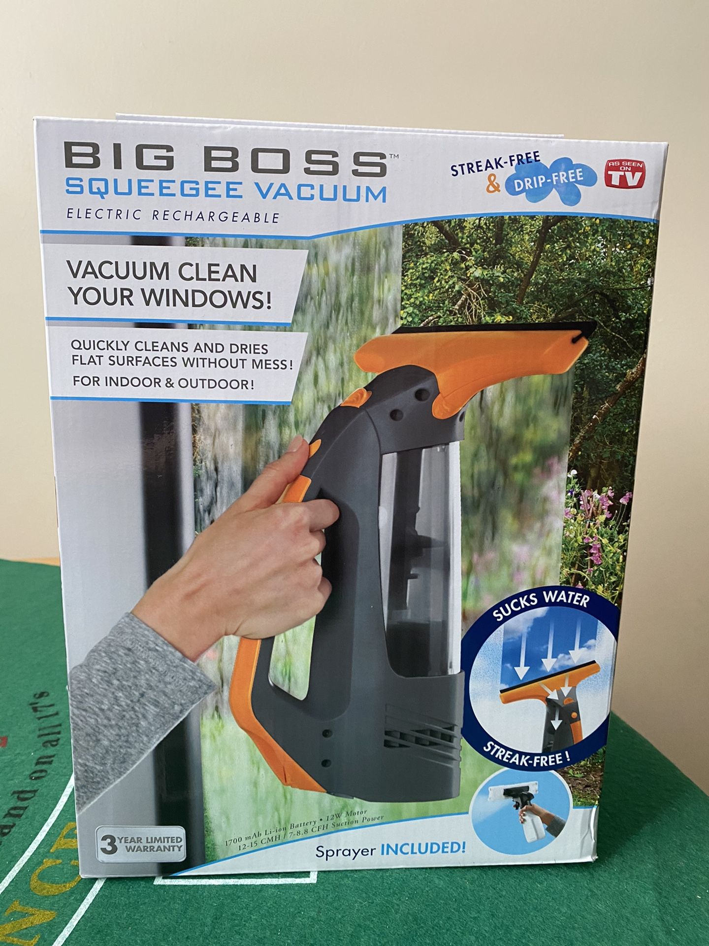 Vacuum Window Cleaner