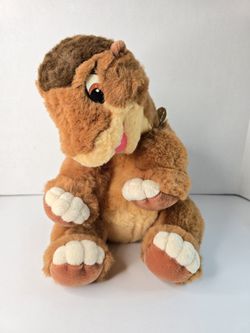 Vintage Little Foot Land Before Time Plush JcPenney 1988 16"  W/ Gund Tag