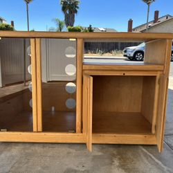 Oak Entertainment Center