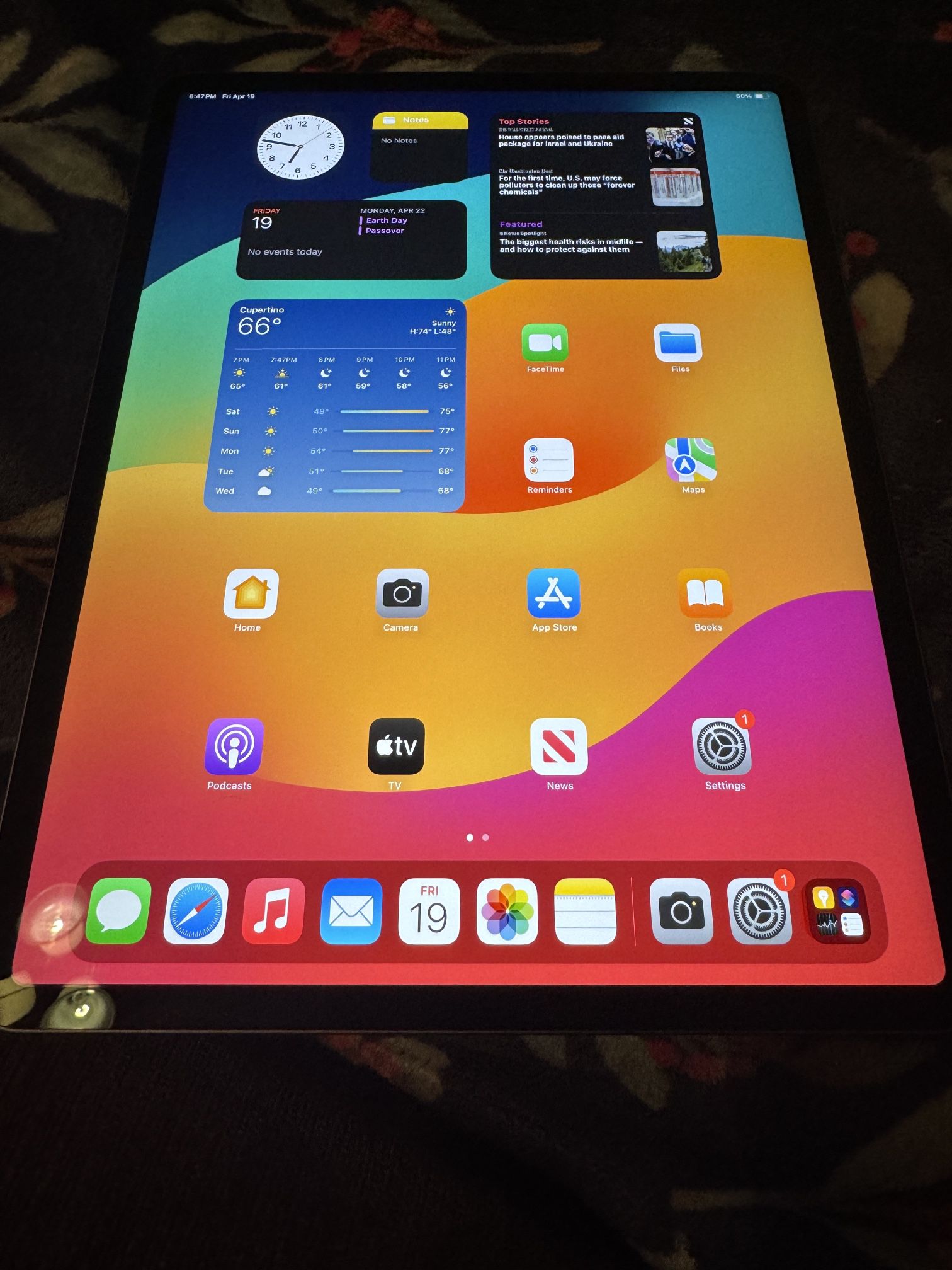 iPad Pro 12.9 5th Gen