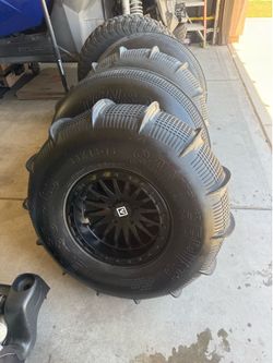 33in Tensor Sand Tires/ Valor Race Wheels Setup( Pro R - Turbo R)