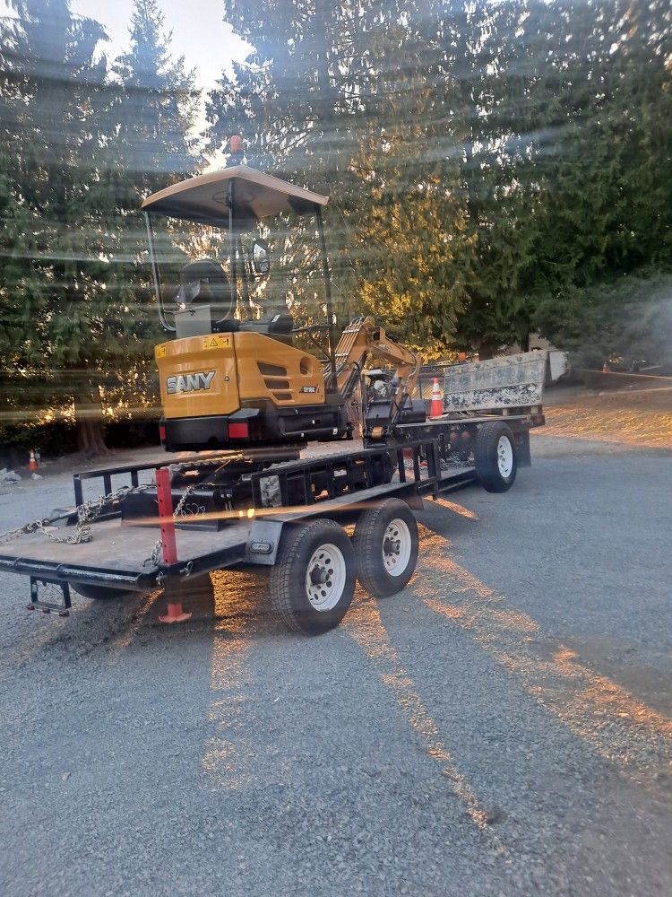 Trailer To Tow Mini Excavator (contact info removed) 