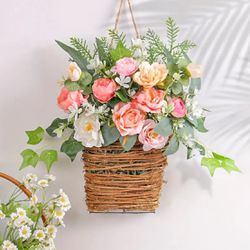 Artificial Flower Hanging Basket