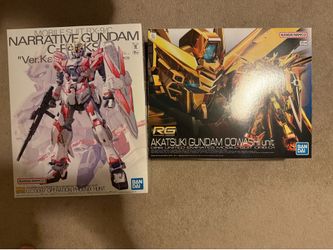 Brand new Gundam for sale.