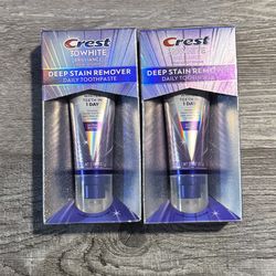 Crest 3D White Brillance Deep Stain Remover Daily Toothpaste 3.1oz $7 each