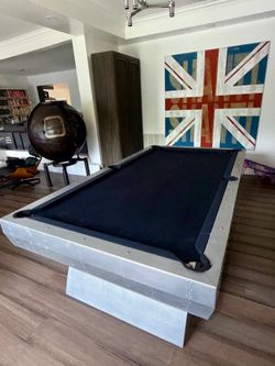 Premium Custom Industrial Pool Table - Excellent Condition - $6,000