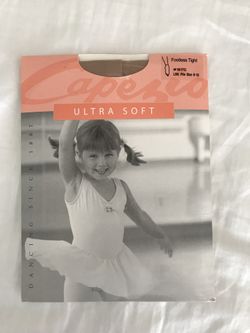 NEW in package! Capezio footless tights, size 8-12