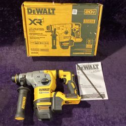 🧰🛠DEWALT 20V MAX XR Brushless 1-1/8” SDS Plus L-Shape Rotary Hammer-NEW!(Tool Only)-$385!🛠🧰