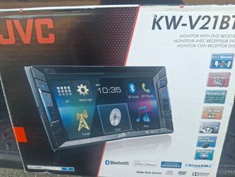 STEREO JVC NUEVO NEW CD DVD AUX USB BLUETOOTH ABLO ESPAÑOL