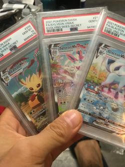 Pokemon evolving skies eeveelution set PSA 10