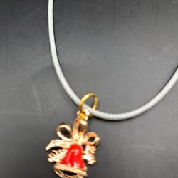 Christmas Pendant  Necklace 
