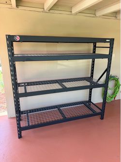Gorilla Rack Industrial Shelving, 77” x 24” x 72"