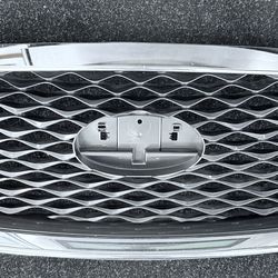 2016 Infiniti Q50 Front Bumper Upper Honeycomb Grille with Chrome Trim – OEM