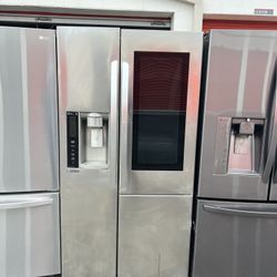 Lg Side By Side Refrigerator Stainless Steel ( Instaview 