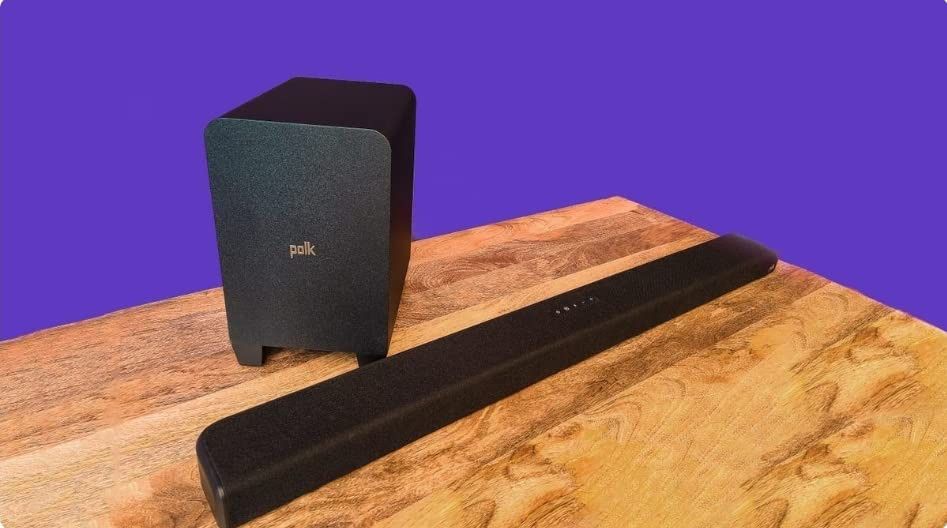 Polk Audio Signa S3 Soundbar + Wireless Subwoofer – Built-in Chromecast, Bluetooth, Great Condition