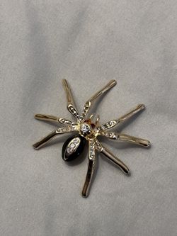 Spider brooch 