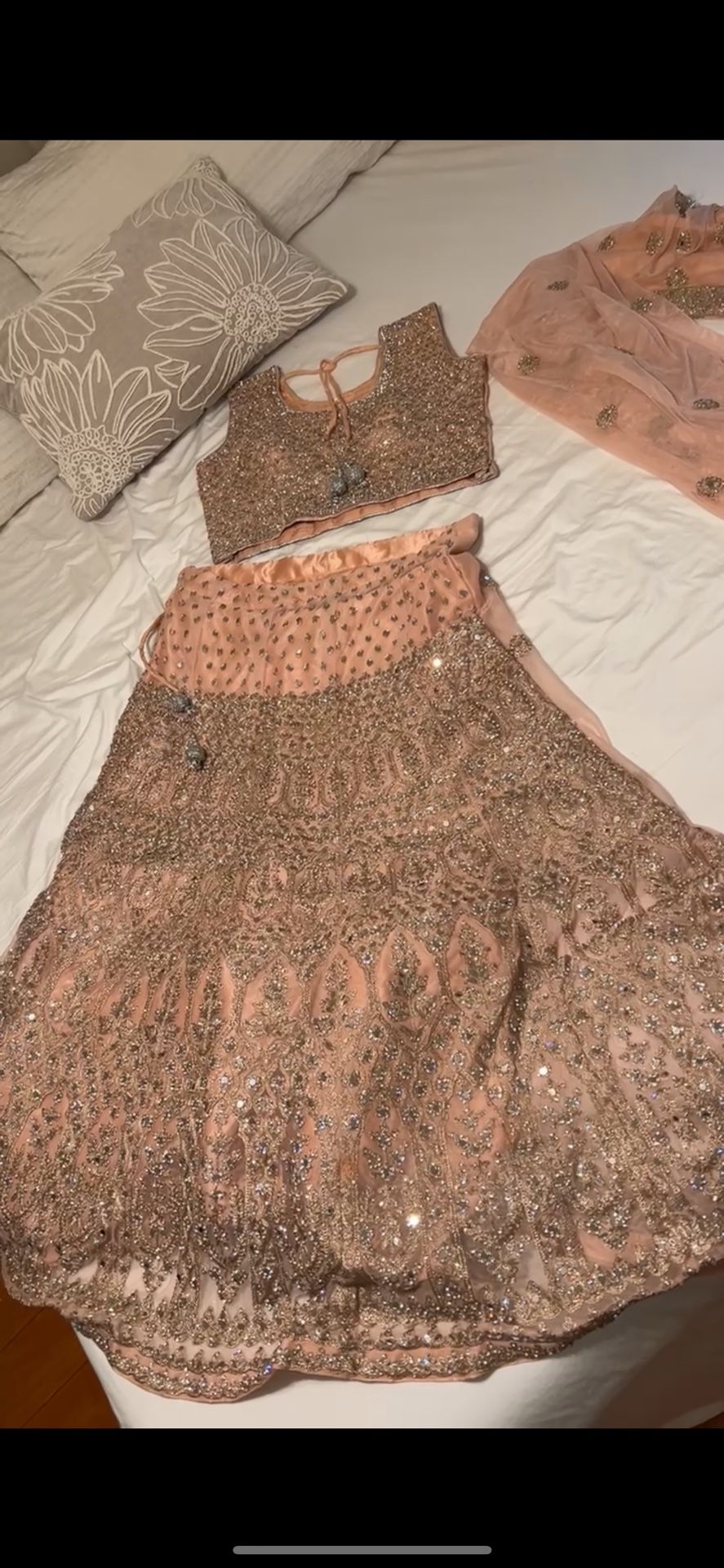 Embroidered Lehenga Dress 