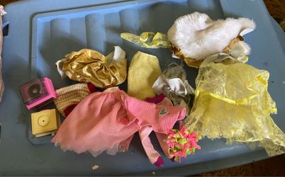 6 Barbie’s with accessories