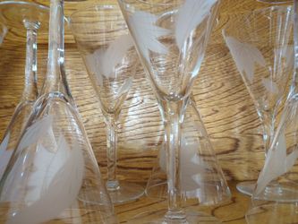 Vintage Martini Stemware 