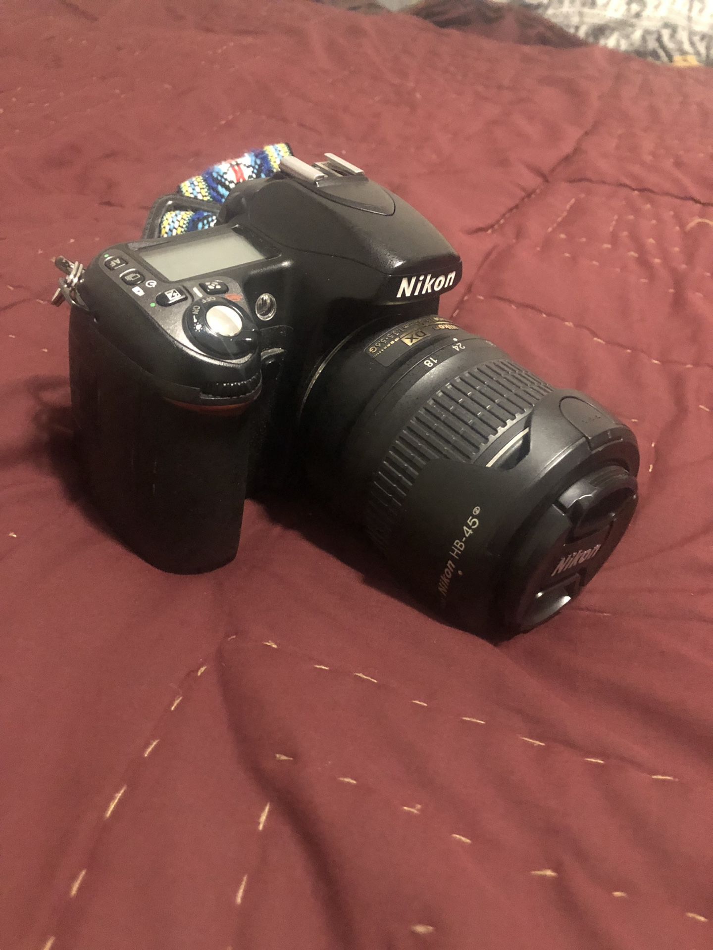 Nikon D80 Camera w/ 18-55 mm Lense