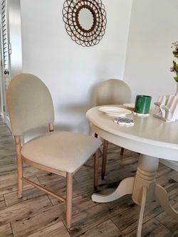 Upholstered Dining Chairs Set of 2