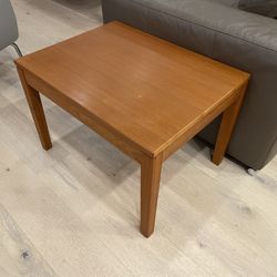 Two Teak End Tables