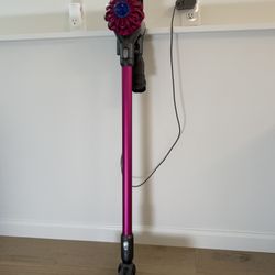 Dyson V6 Motorhead Fuschia Stick Cordless Vacuum Cleaner