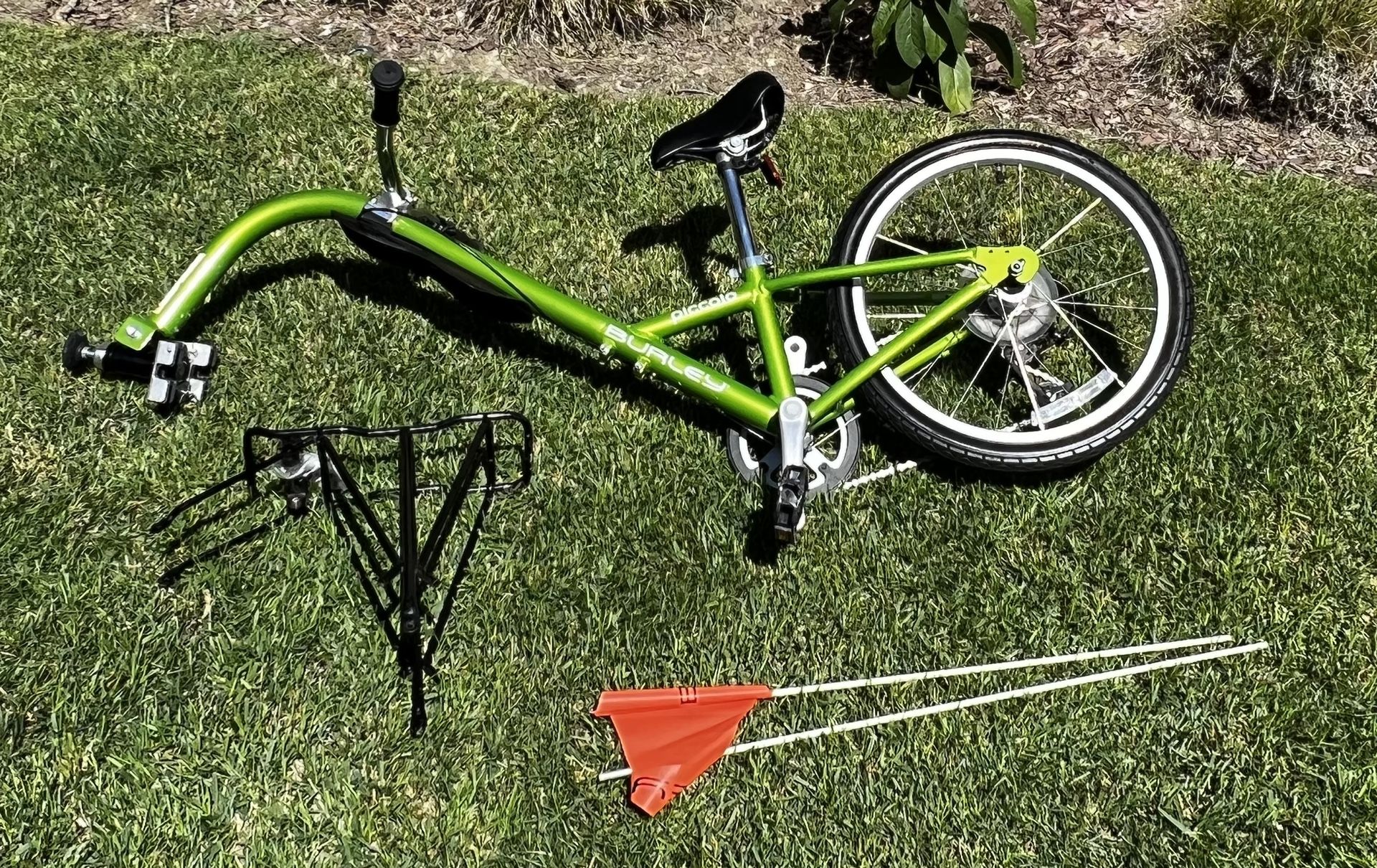 Burley Piccolo® Trailercycle 7 Vitesses – Pour Enfants De 4 à 10 Ans, Tige De Selle Réglable, Sécurité Et Liberté