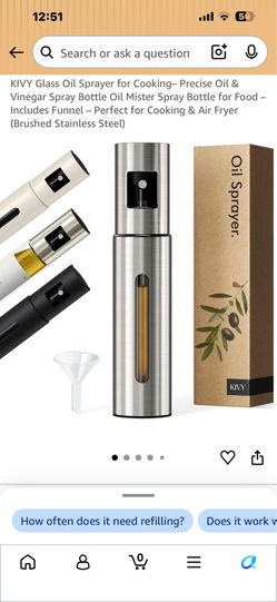 Stainless Steel Oil Mister-NEW