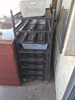 7 high reptile rack