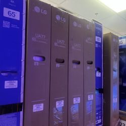 BLACK FRIDAY 65” LG 4K Smart TV