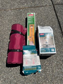 Camping Bundle – Coleman Propane Lantern Setup + Sleeping Pad / Camping Gear Bundle