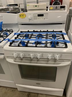 Kenmore Used 5 Burner Gas Stove Working Perfectly 4 Months Warranty 