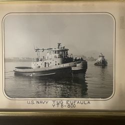 Navy Ship Photos In Frame 