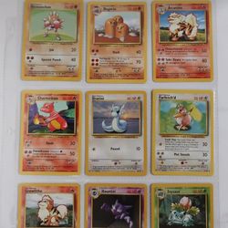Pokemon WOTC Base Set 1 Partial Set 311 Cards Ungraded