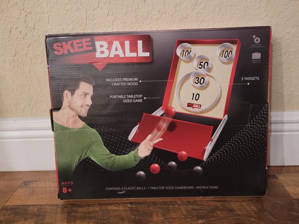 Tabletop Skee-Ball Game