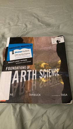 Foundations of Earth Science 8th edition